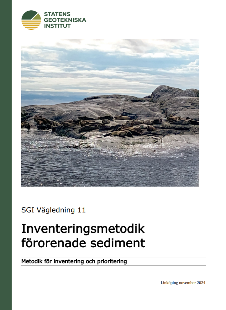 Framsida rapport om inventeringsmetodik, SGI 2024